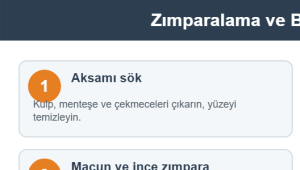 Zımparalama ve Boyama Aşamaları