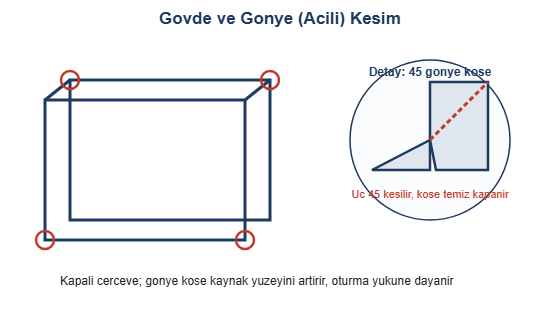 Govde ve gonye kesim detayi cizimi