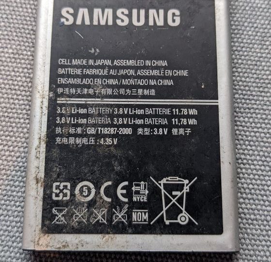 Telefon Şarj Girişi ve Batarya Değişimi