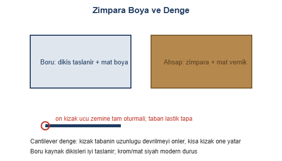 Zimpara boya ve denge cizimi